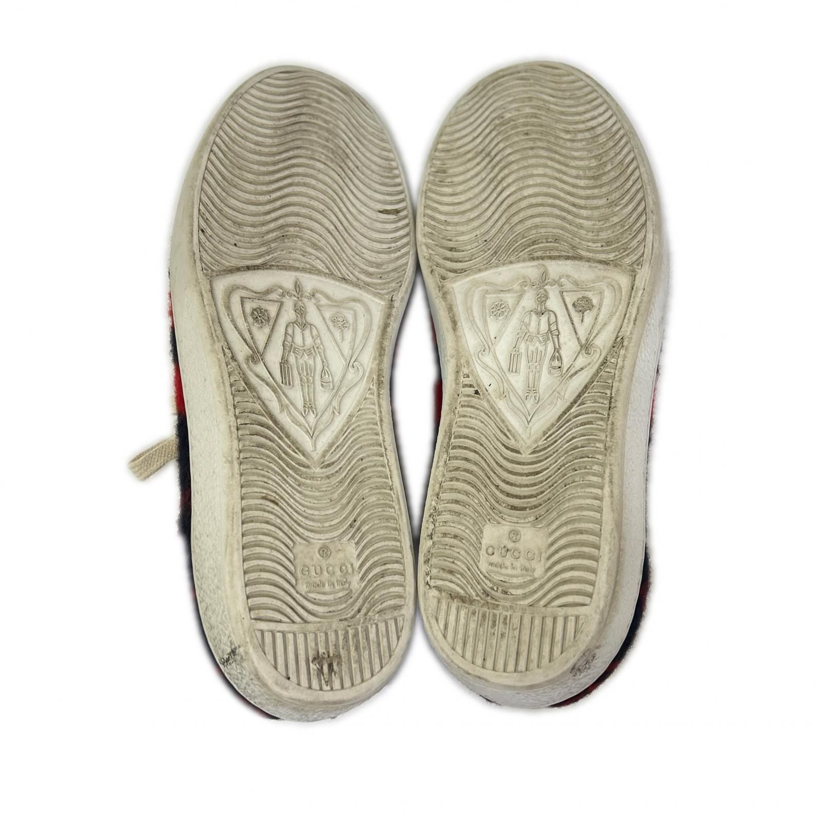 Gucci GG Wool Low Cut Sneakers 6.5 — view 6