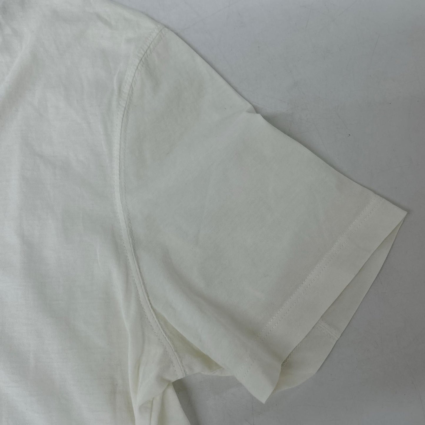 Brunello Cucinelli Ivory Slim Fit Cotton T-Shirt XS — view 8