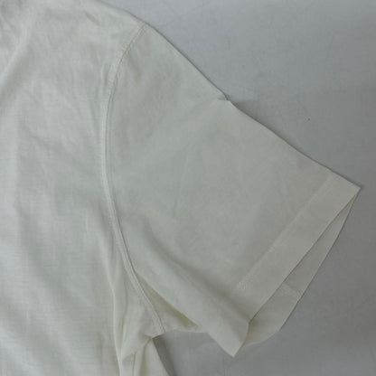 Brunello Cucinelli Ivory Slim Fit Cotton T-Shirt XS — view 8