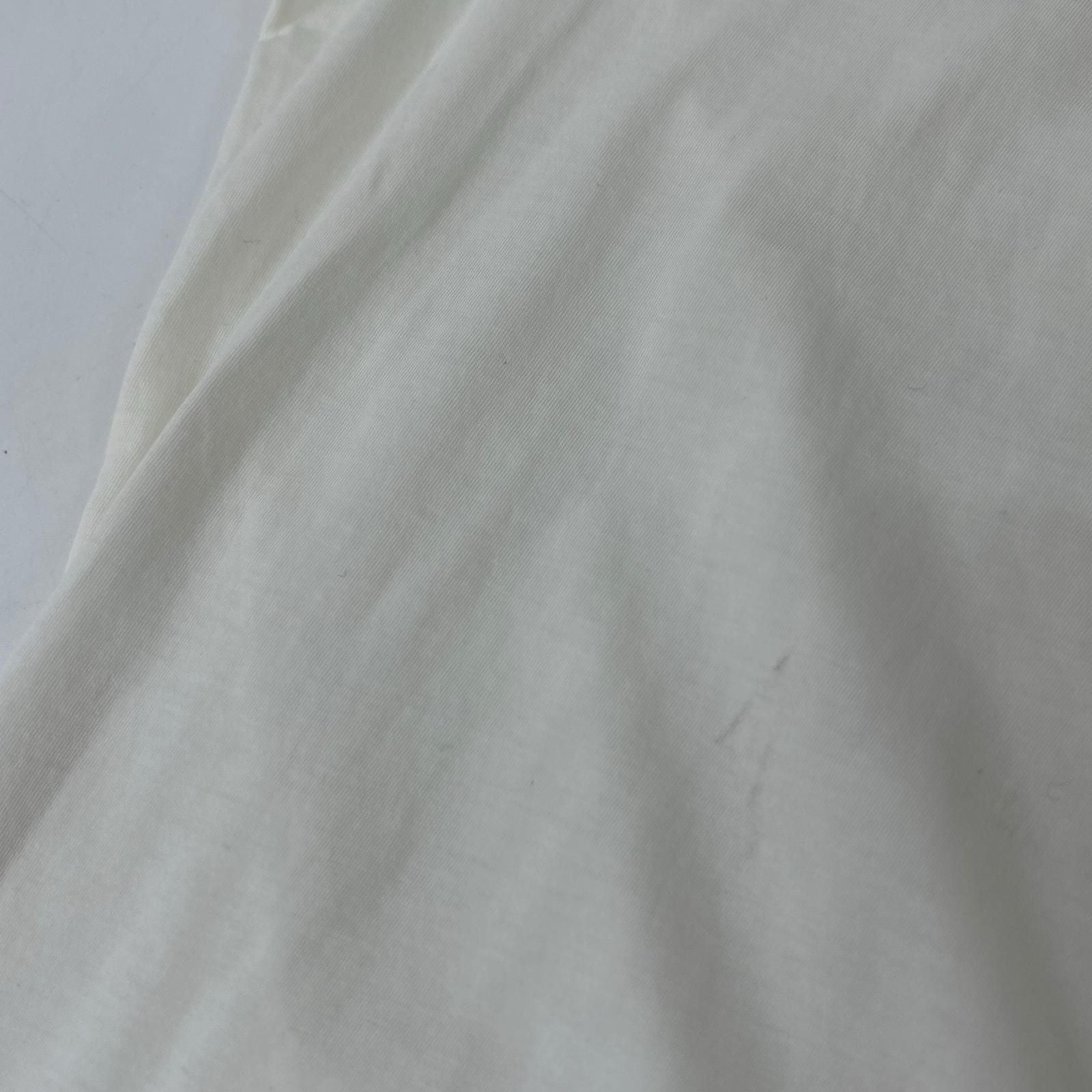 Brunello Cucinelli Ivory Slim Fit Cotton T-Shirt XS — view 9