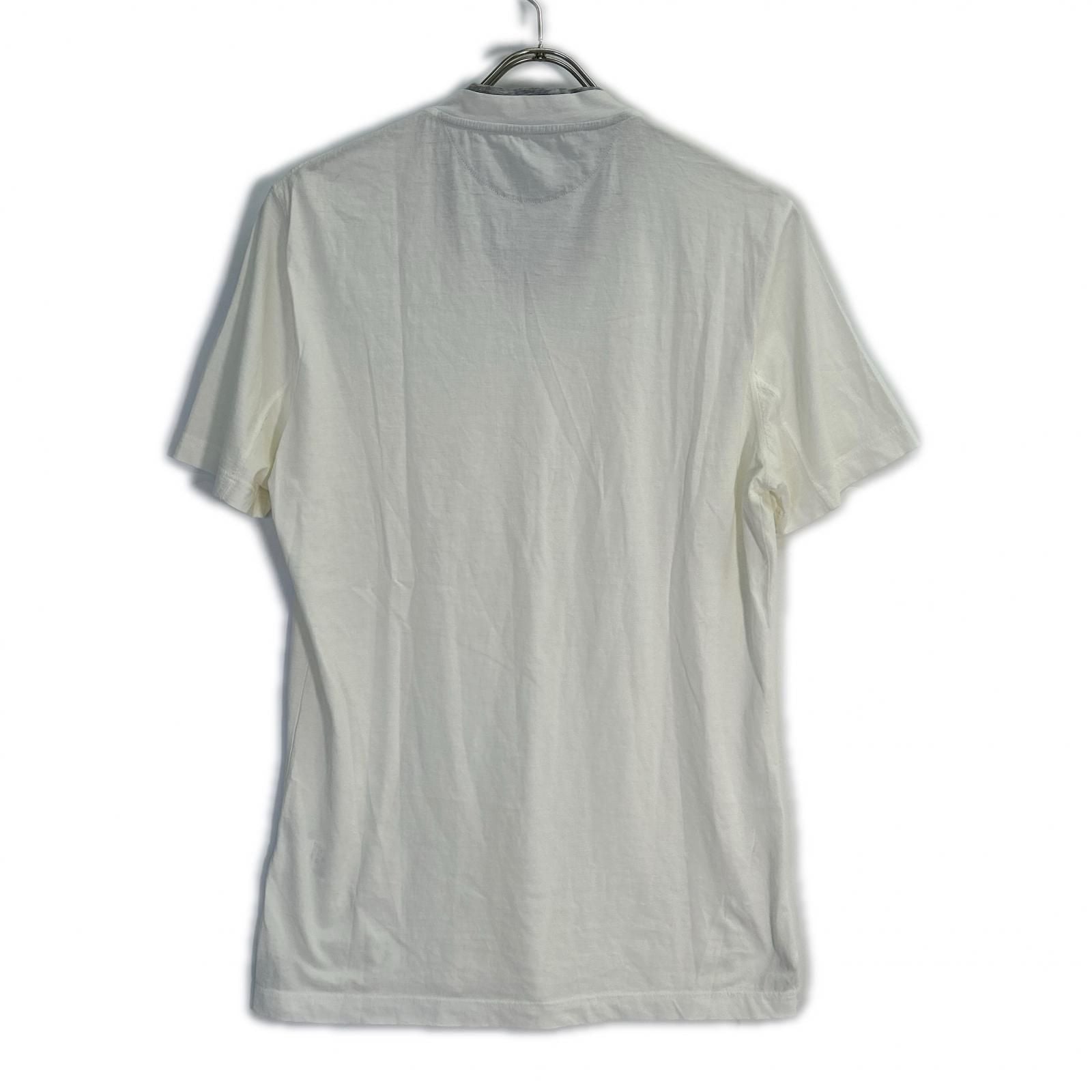 Brunello Cucinelli Ivory Slim Fit Cotton T-Shirt XS — view 2