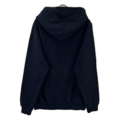 Gucci Navy Script Logo Sweatshirt Hoodie — view 2