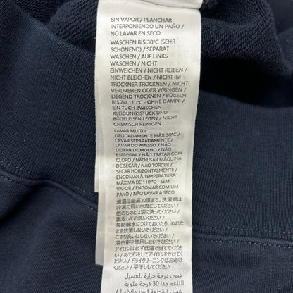 Gucci Navy Script Logo Sweatshirt Hoodie — view 5