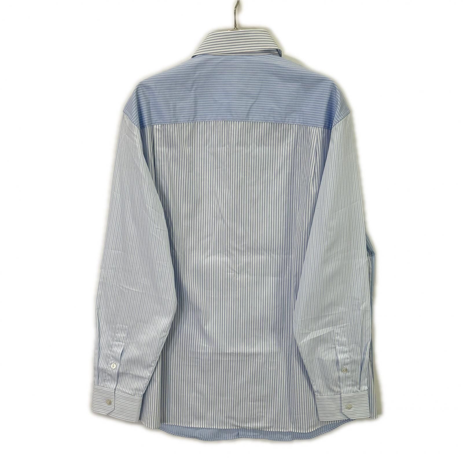 Gucci Blue Striped Long Sleeve Shirt 48 — view 2