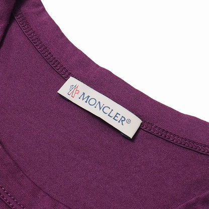 Moncler Short Sleeve T-Shirt S Logo Patch Crew — view 5