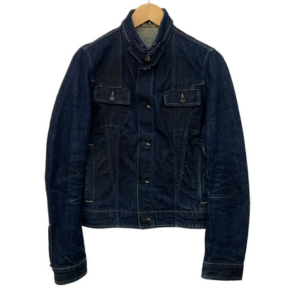 Bottega Veneta Gjansize DA Navy Long Sleeve Denim Damper Zigzag Spring Fall