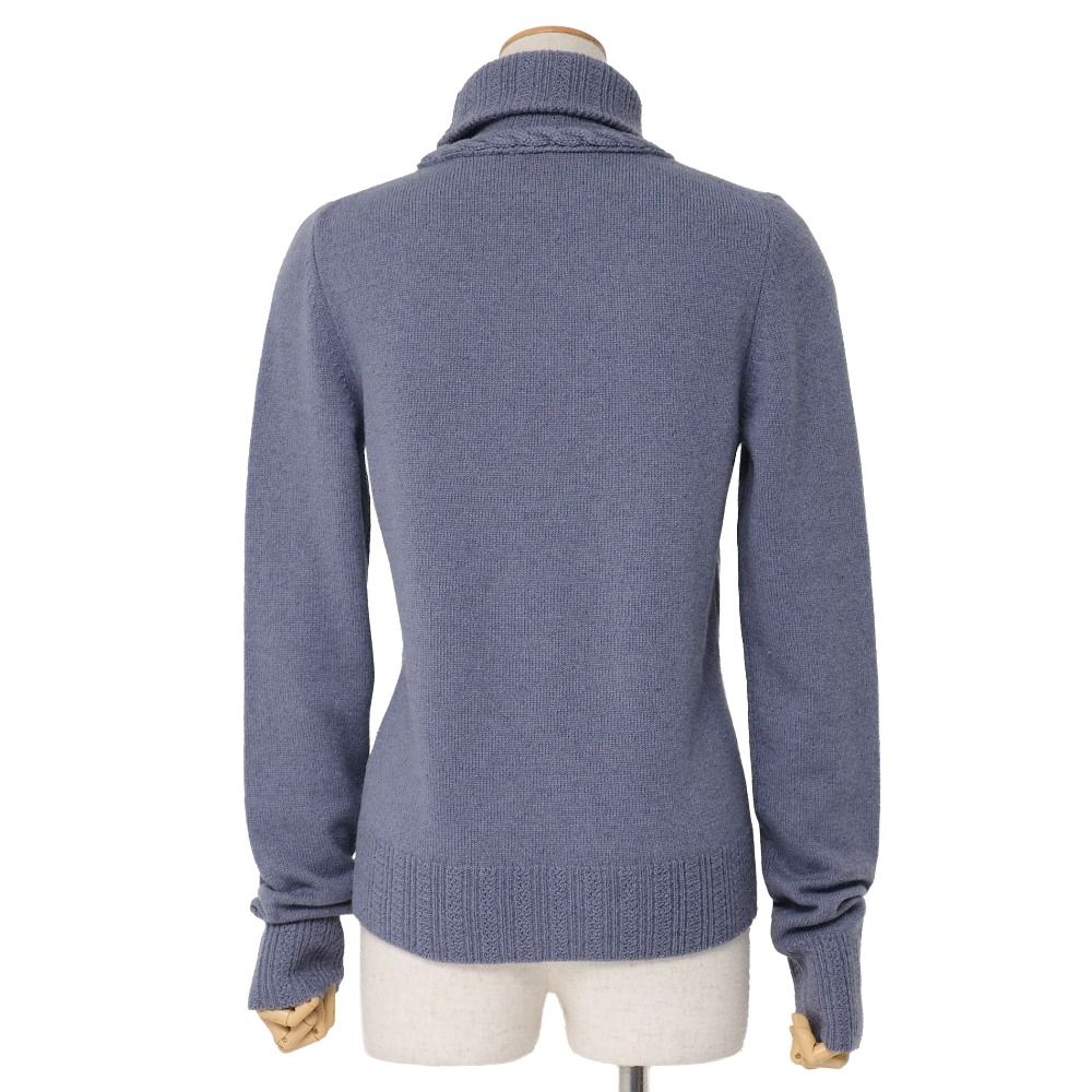 Bottega Veneta Knit 42 Turtleneck Cashmere Blend Sweater — view 2