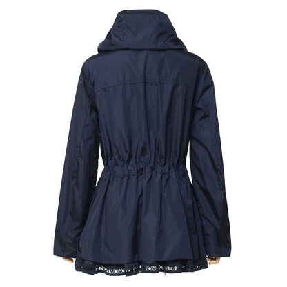 Moncler Loty Giubbotto Nylon Jacket 4 Peplum Hooded Cutwork — view 2