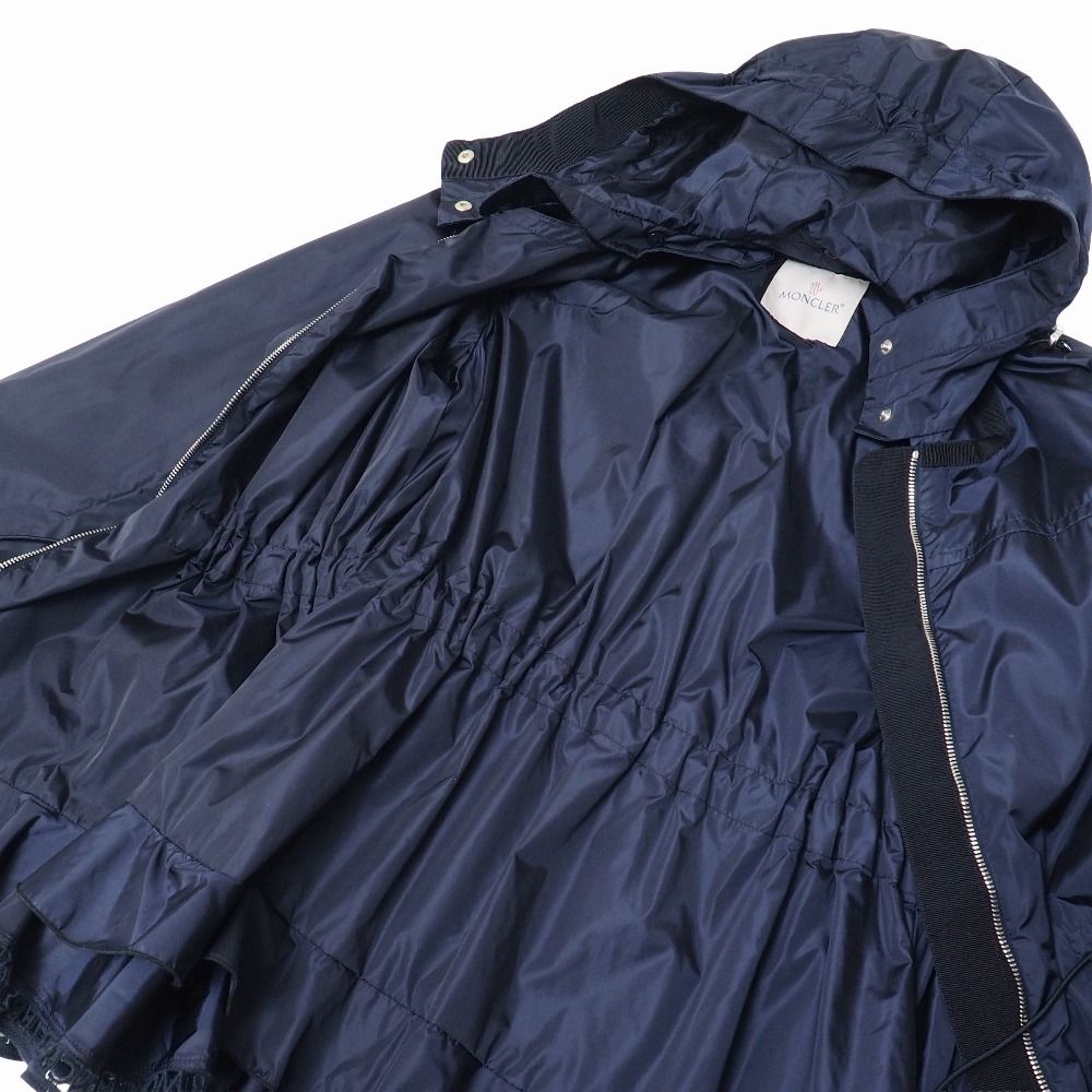 Moncler Loty Giubbotto Nylon Jacket 4 Peplum Hooded Cutwork — view 4