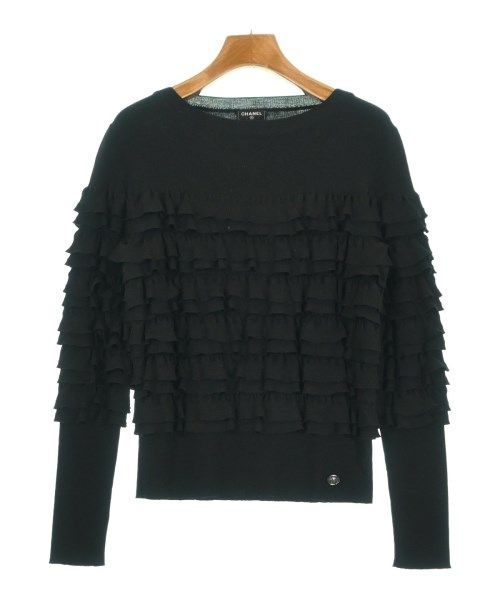 Chanel Knit Sweater Black