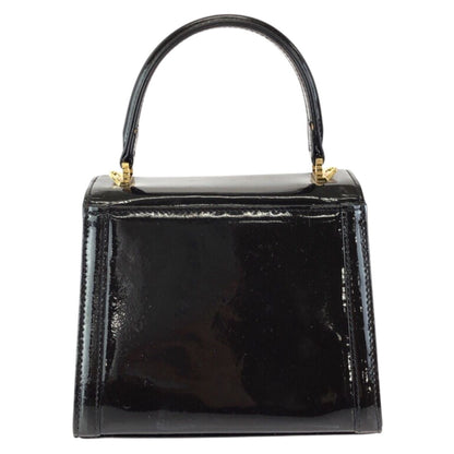 Versace Sunburst Pony Hair Dark Brown Gold Enamel Calf Handbag — view 2