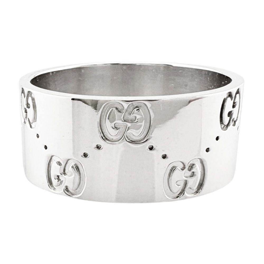 Gucci Icon Ring 18k White Gold — view 3