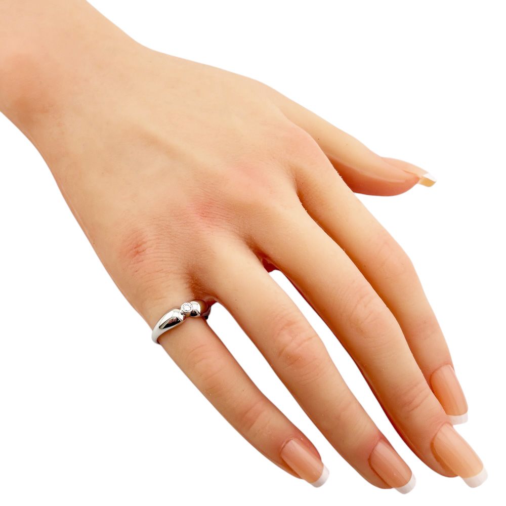 Tiffany & Co Double Teardrop Ring Diamond — view 2