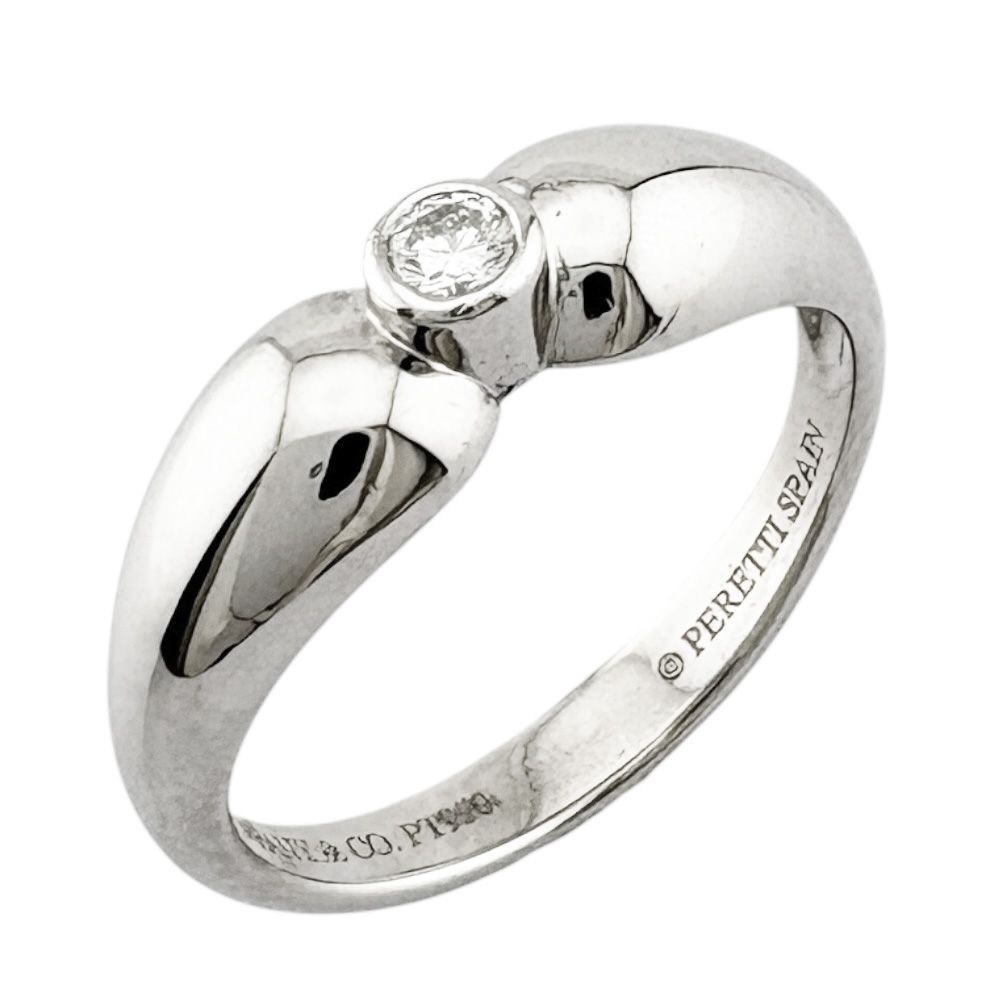 Tiffany & Co Double Teardrop Ring Diamond