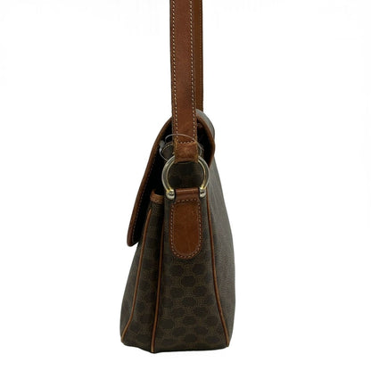 Celine Shoulder Bag Macadamia Brown Leather — view 4