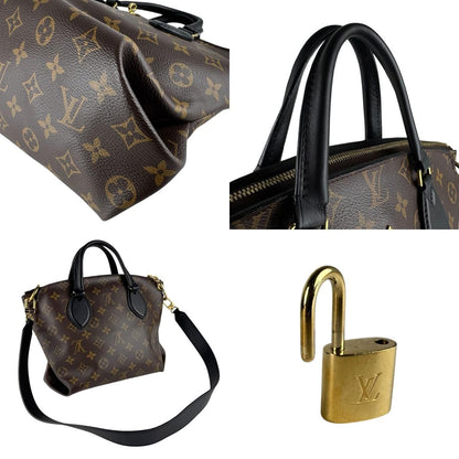 Louis Vuitton Shoulder Bag Flower Zip Tote PM — view 9