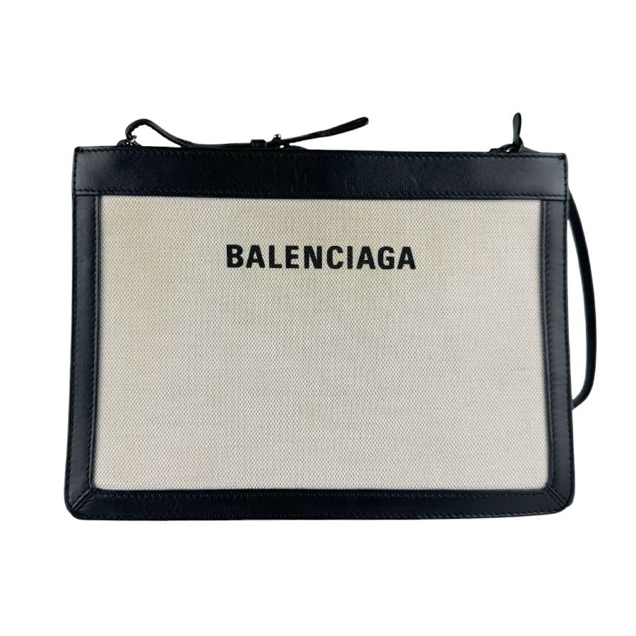 Balenciaga Shoulder Bag Navy Pochette