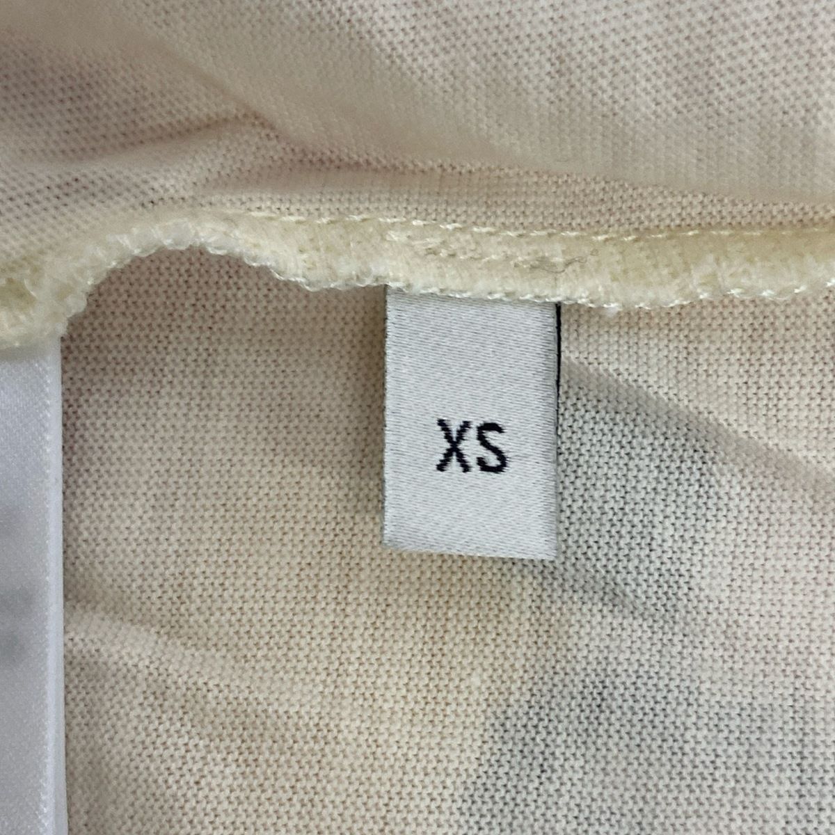 Gucci Short Sleeve T-Shirt XS Ivory Light Pink Multi Crew Neck Embroidery — view 5