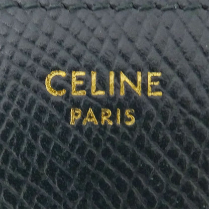 Celine Wallet Leather Moss Green Zip Around Simple — view 6