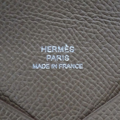 Hermes Card Case Calvi Veau Epsom Top Business Holder Simple — view 5