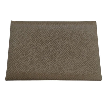 Hermes Card Case Calvi Veau Epsom Top Business Holder Simple — view 2