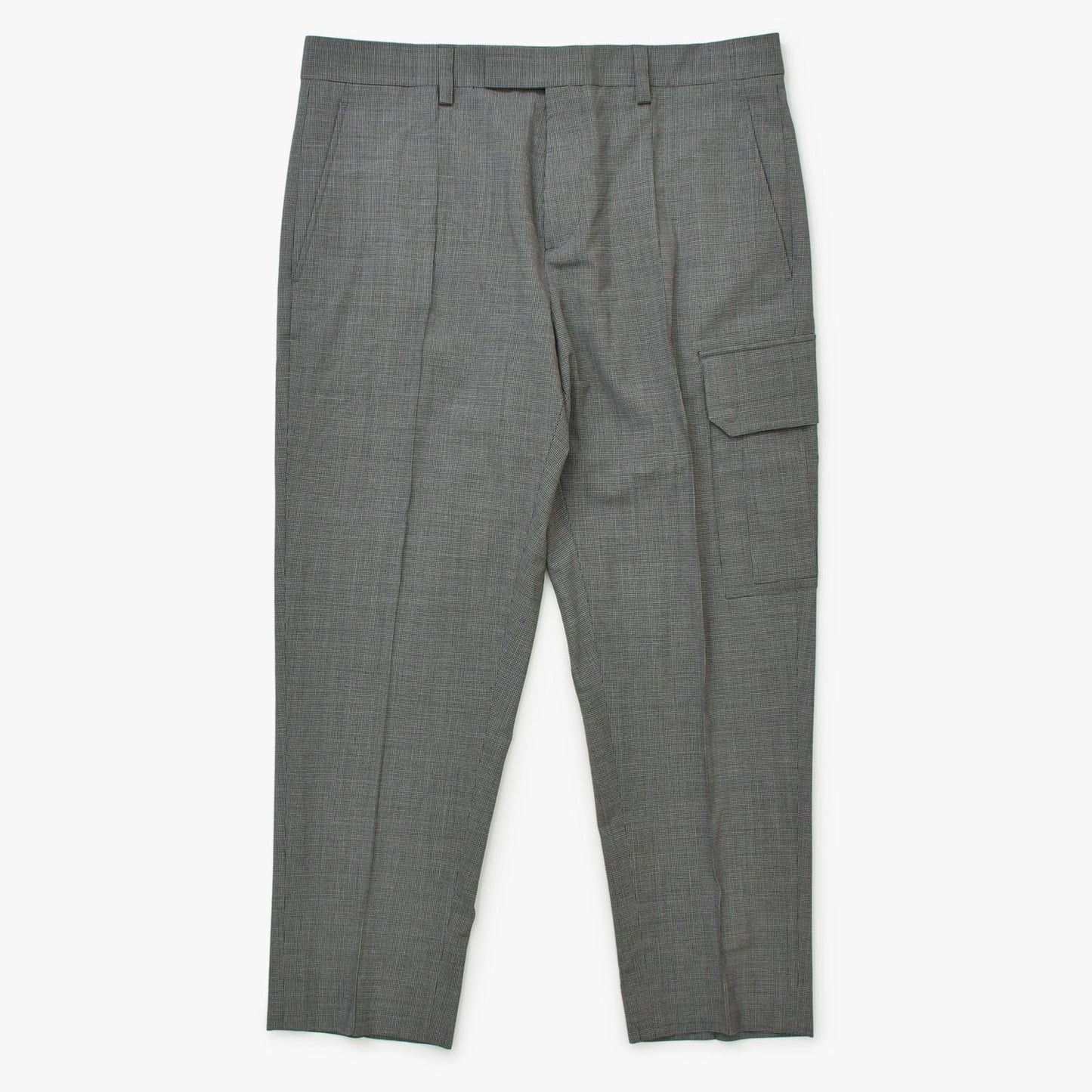 Dior Couture Trousers 52 Wool Gray Pants