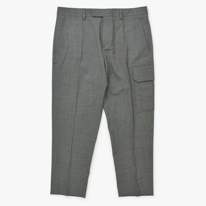 Dior Couture Trousers 52 Wool Gray Pants