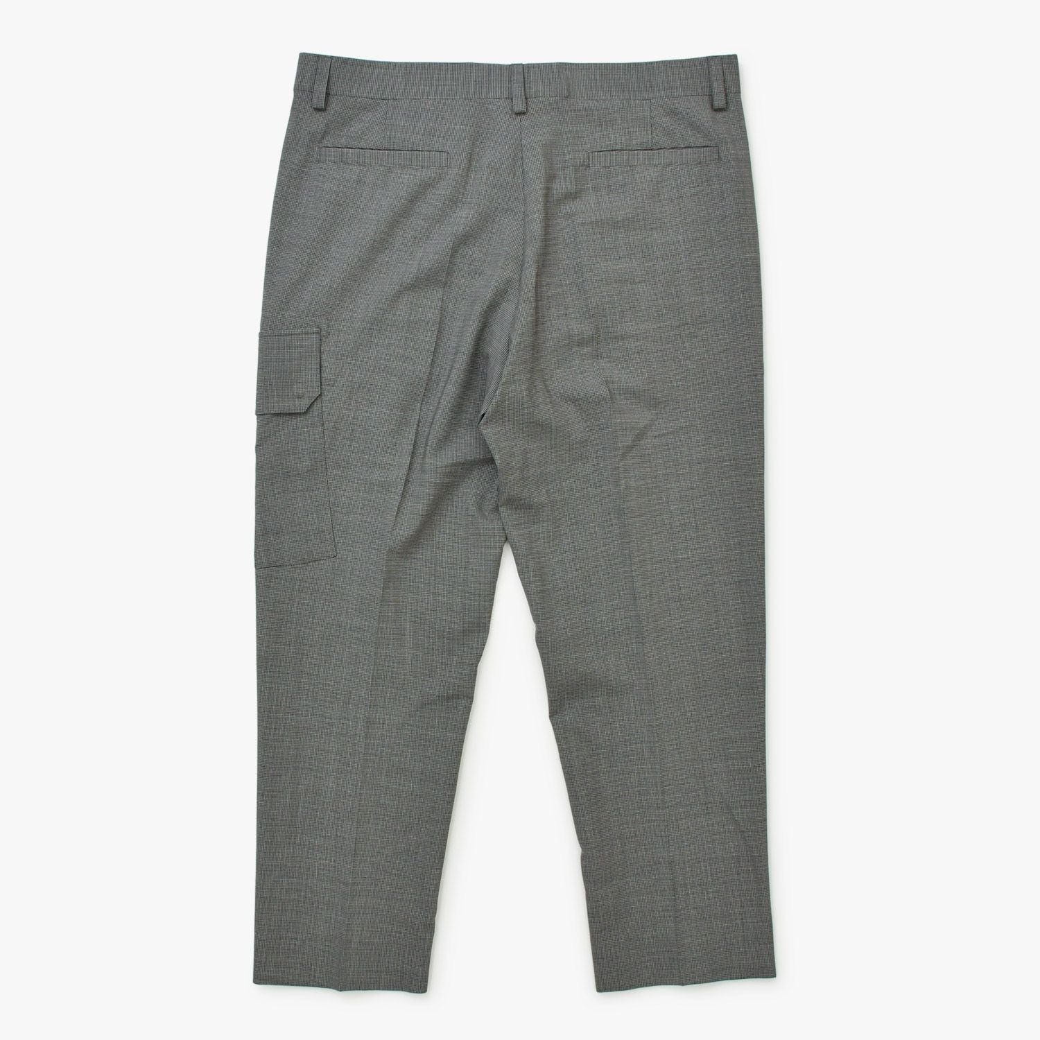 Dior Couture Trousers 52 Wool Gray Pants — view 2