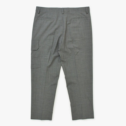 Dior Couture Trousers 52 Wool Gray Pants — view 2