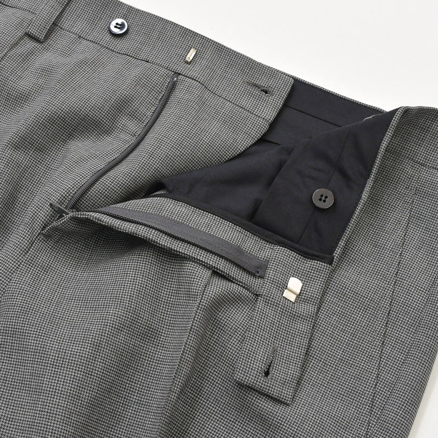 Dior Couture Trousers 52 Wool Gray Pants — view 4