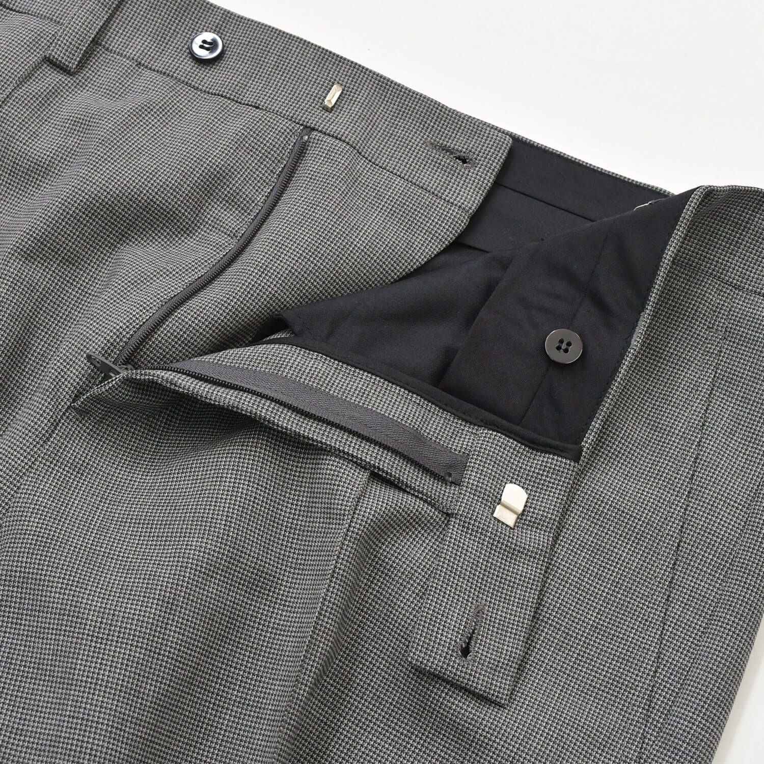 Dior Couture Trousers 52 Wool Gray Pants — view 4