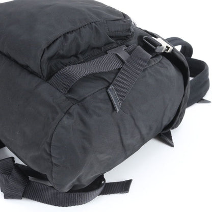 Prada Tessuto Nylon Triangle Logo Leather Backpack Shoulder — view 4