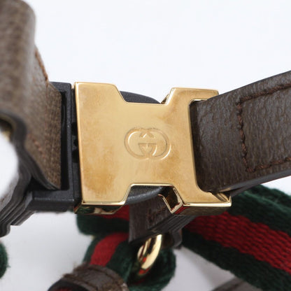 Gucci Sherry Line Pet Harness Adjustable Dog Equipment Torso Walking Outing — view 7