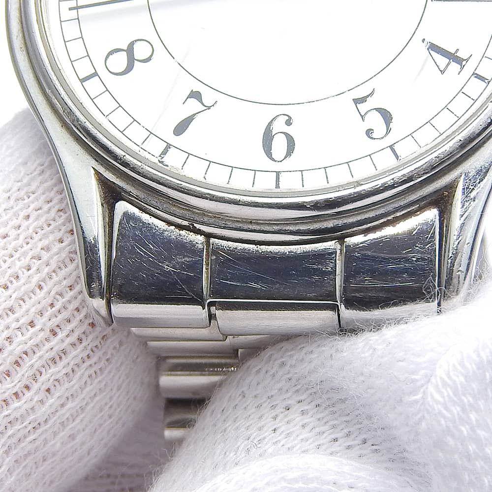 Tiffany & Co Classic Stainless Steel Quartz Analog Display White Dial Watch — view 8