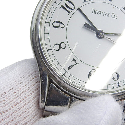 Tiffany & Co Classic Stainless Steel Quartz Analog Display White Dial Watch — view 7