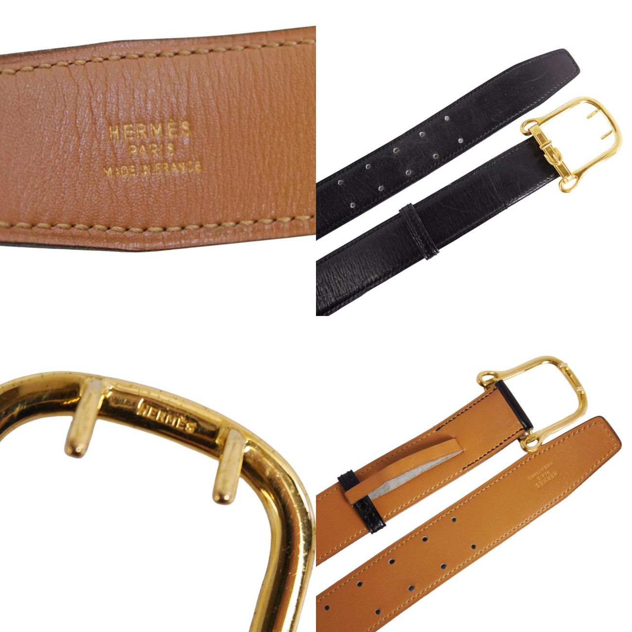 Hermes Vintage Belt Leather Bag — view 5