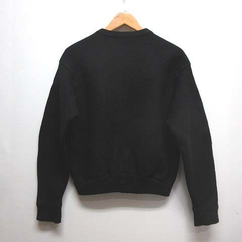 Chanel Coco Button Knit Cardigan 34 Black Wool Silk — view 2