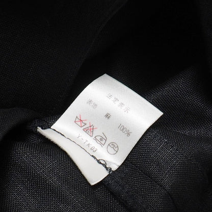 Dior Vintage Short Sleeve Shirt 9 All Linen Jacket Embroidery — view 7
