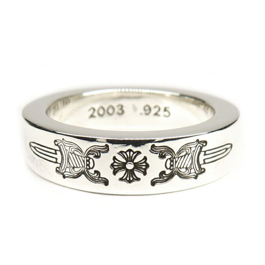 Chrome Hearts Ring Spacer Dagger mm 925 Sterling Silver