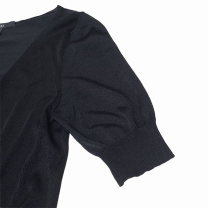 Gucci Sweater M Short Sleeve Rayon Neck Decoration — view 4
