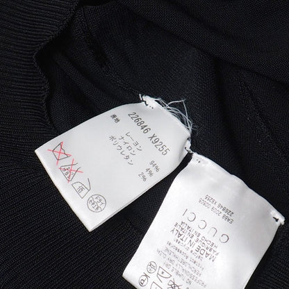 Gucci Sweater M Short Sleeve Rayon Neck Decoration — view 7