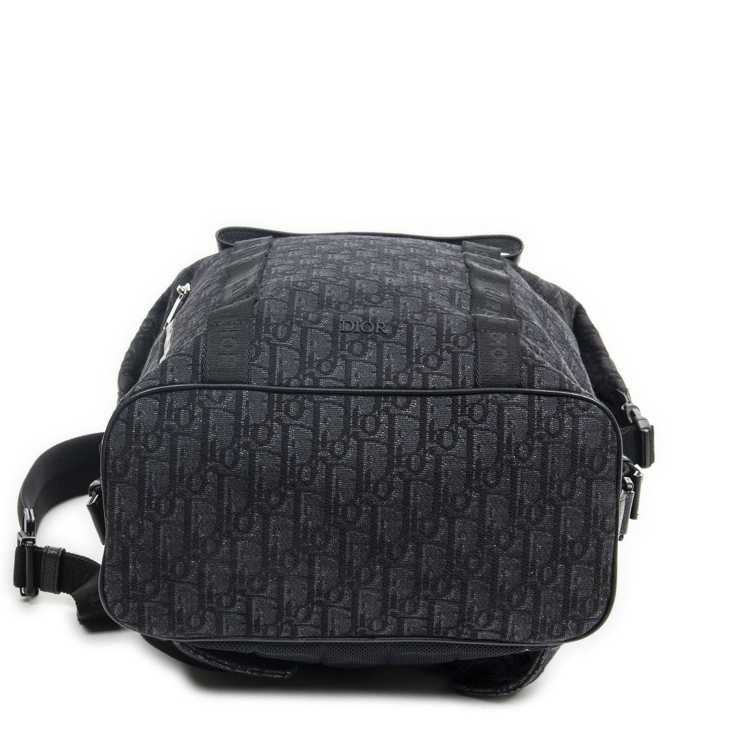 Dior Safari Backpack Black Oblique Peacock Canvas — view 6