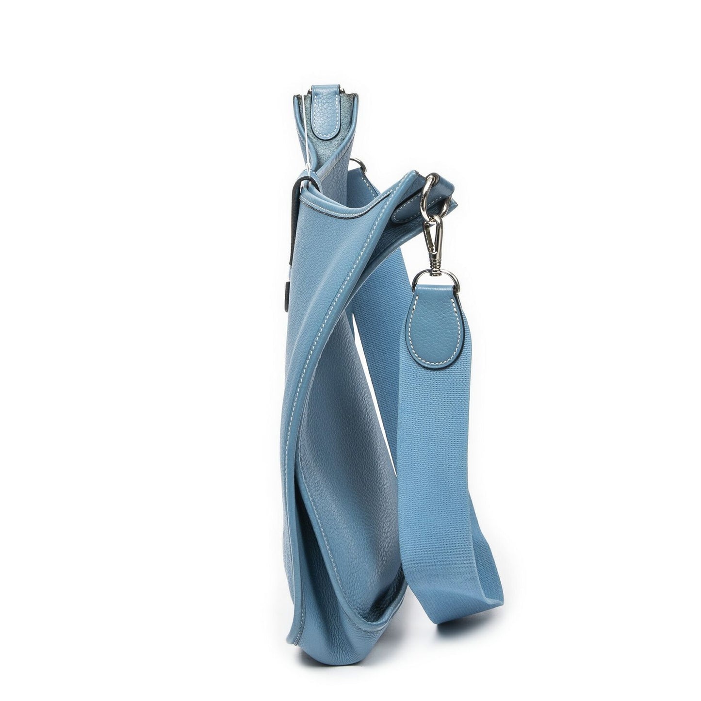 Hermes Evelyne I Blue Jeans Togo Leather — view 3