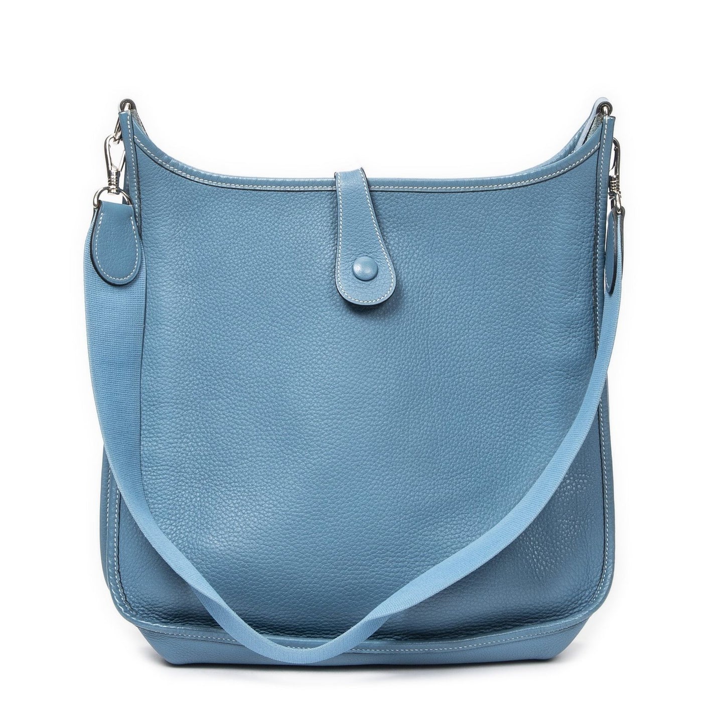 Hermes Evelyne I Blue Jeans Togo Leather — view 5