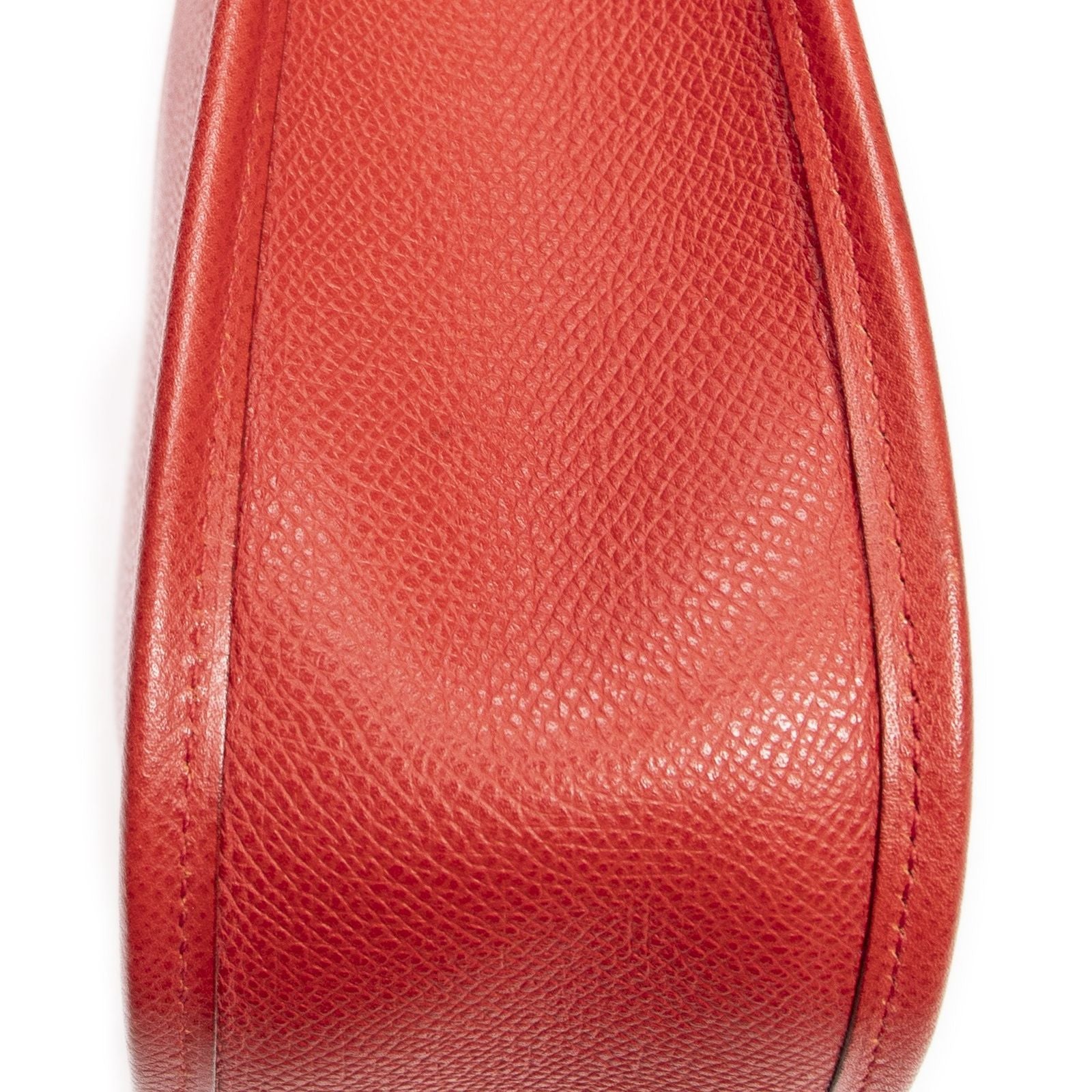 Hermes Evelyne I Rouge Epsom Leather Messenger Bag — view 7