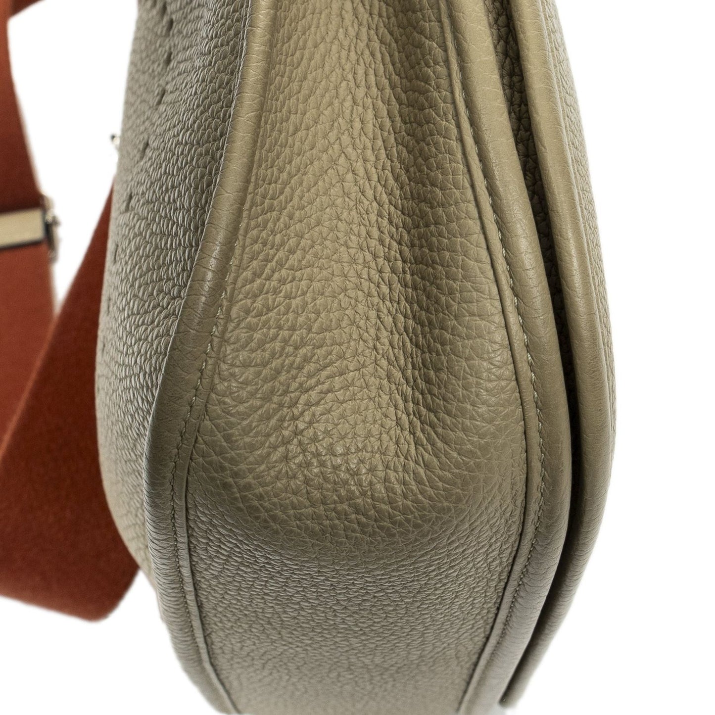 Hermes Evelyne III Clemence Leather Messenger Bag — view 7