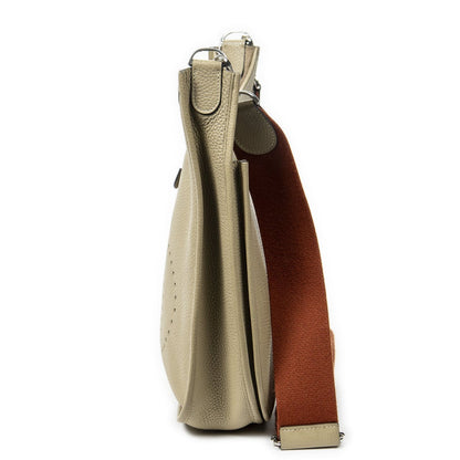 Hermes Evelyne III Clemence Leather Messenger Bag — view 3