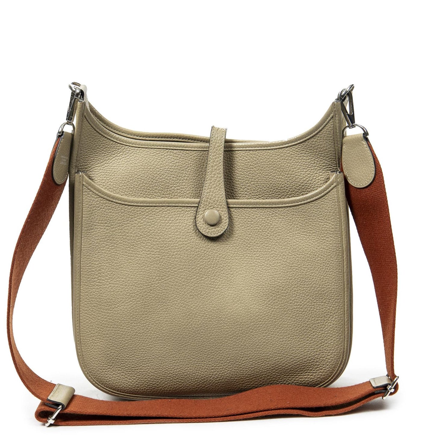 Hermes Evelyne III Clemence Leather Messenger Bag — view 5
