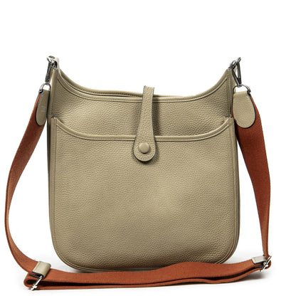 Hermes Evelyne III Clemence Leather Messenger Bag — view 5