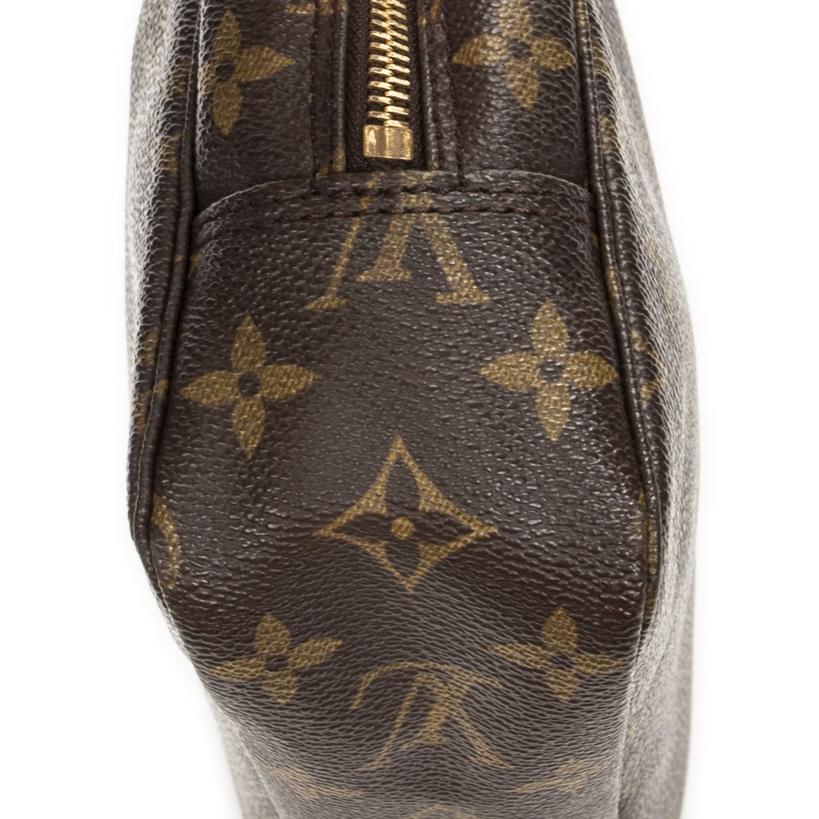 Louis Vuitton Toiletries Pouch Brown Monogram Canvas — view 8